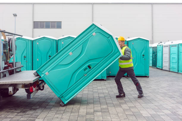 Porta potty delivery and setup in Palmer Heights, PA
